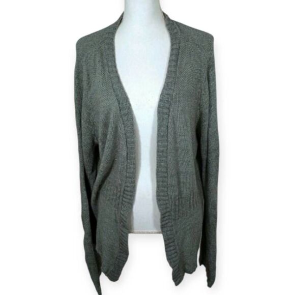 GRAY CARDIGAN SZ.M EUC - Picture 1 of 2